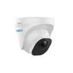 REOLINK PoE IP Camera Outdoor 5MP HD Video Surveillance Work with Google Assistant, Audio IR Night Vision Motion Detection SD Card Slot, RLC-520