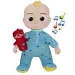 ⭐Cocomelon Musical Bedtime JJ Doll, with a Soft, Plush Tummy and Roto Head