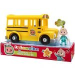 ⭐Cocomelon Musical Yellow School Bus, Plays ‘Wheels on The Bus